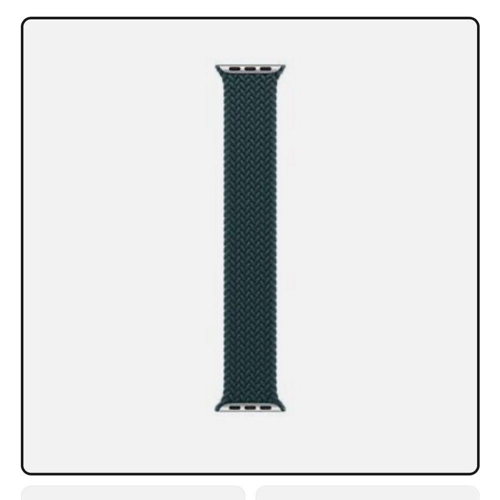 NWT Apple Watch 45MM Braided Band Rainforest - Picture 2 of 5